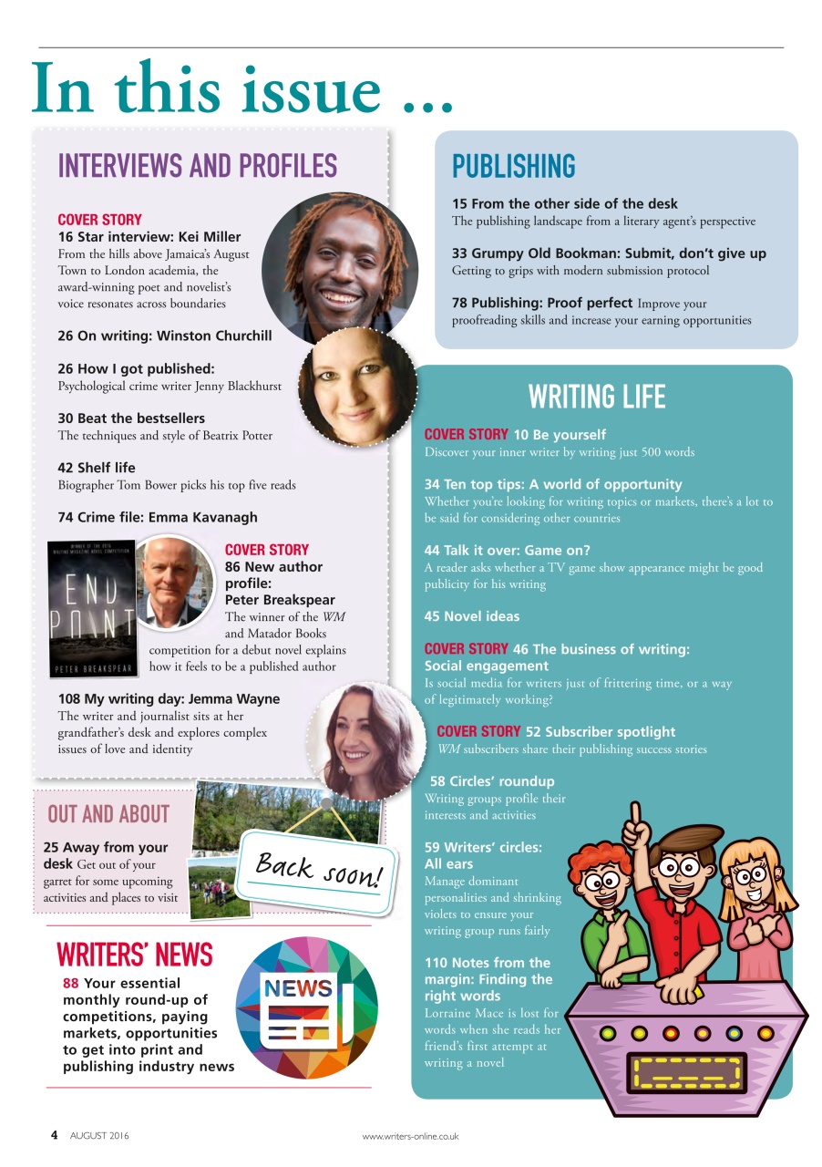 Writing Magazine Preview Pages