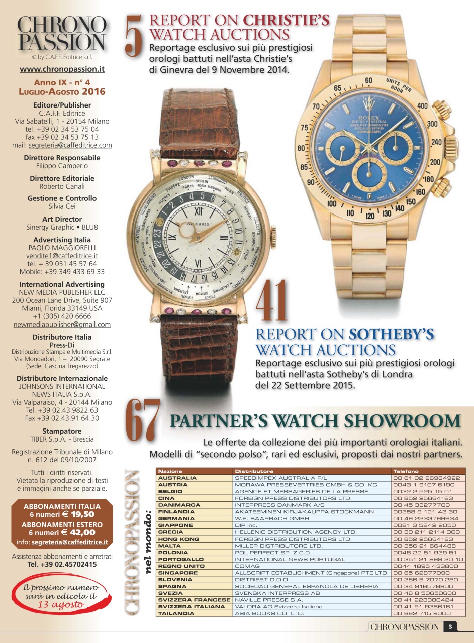 CHRONO PASSION Preview Pages