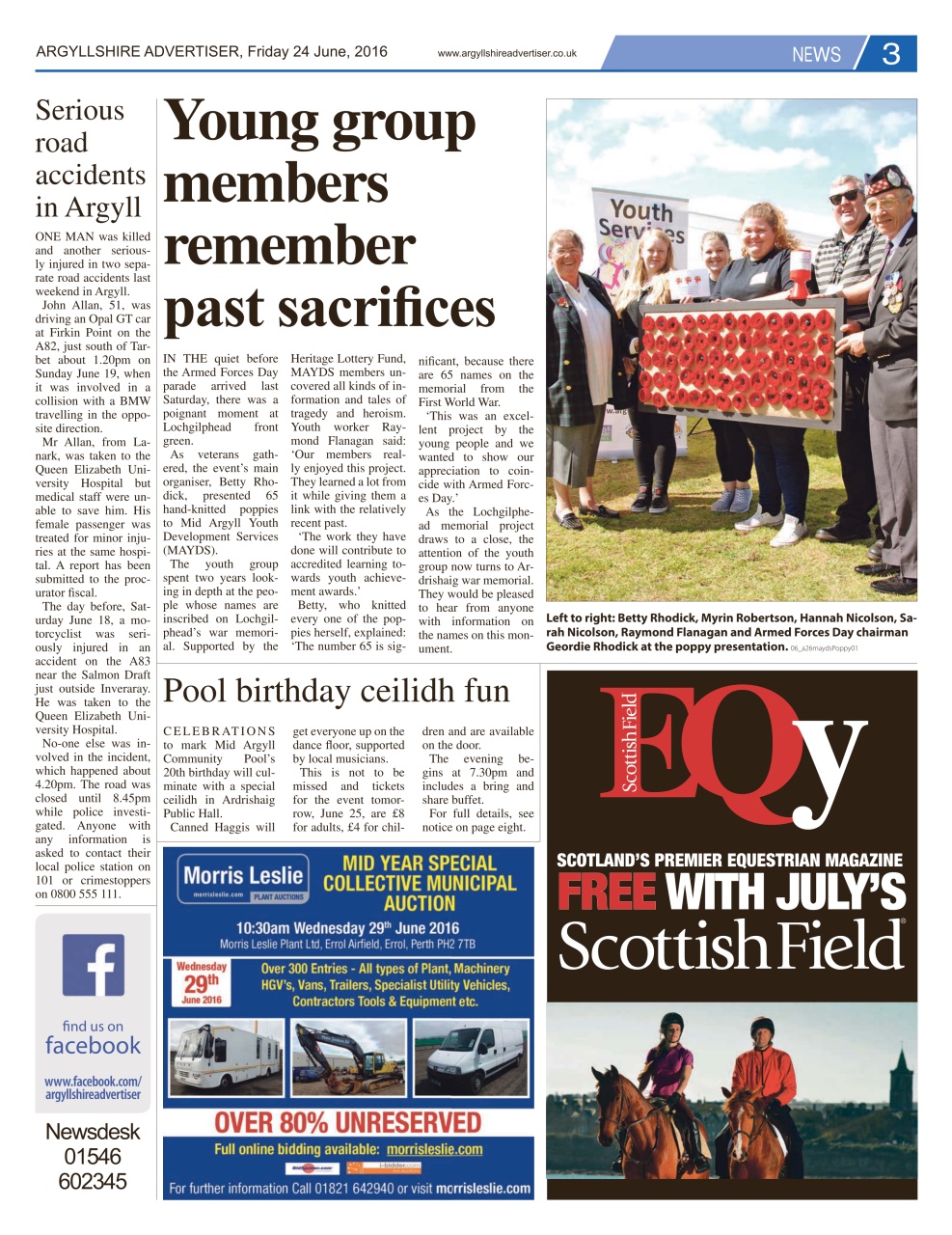 Argyllshire Advertiser Preview Pages