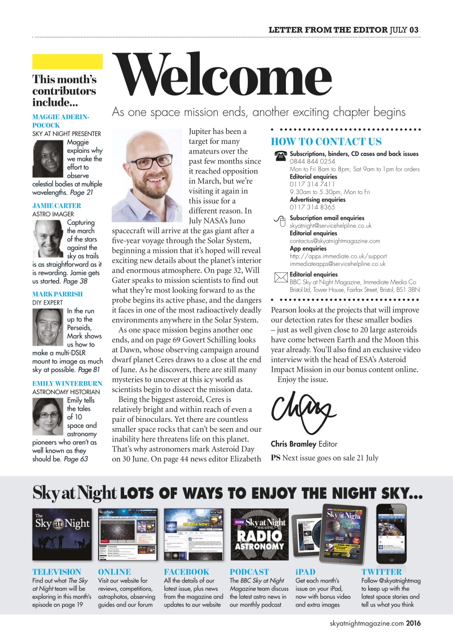 BBC Sky at Night Magazine Preview Pages
