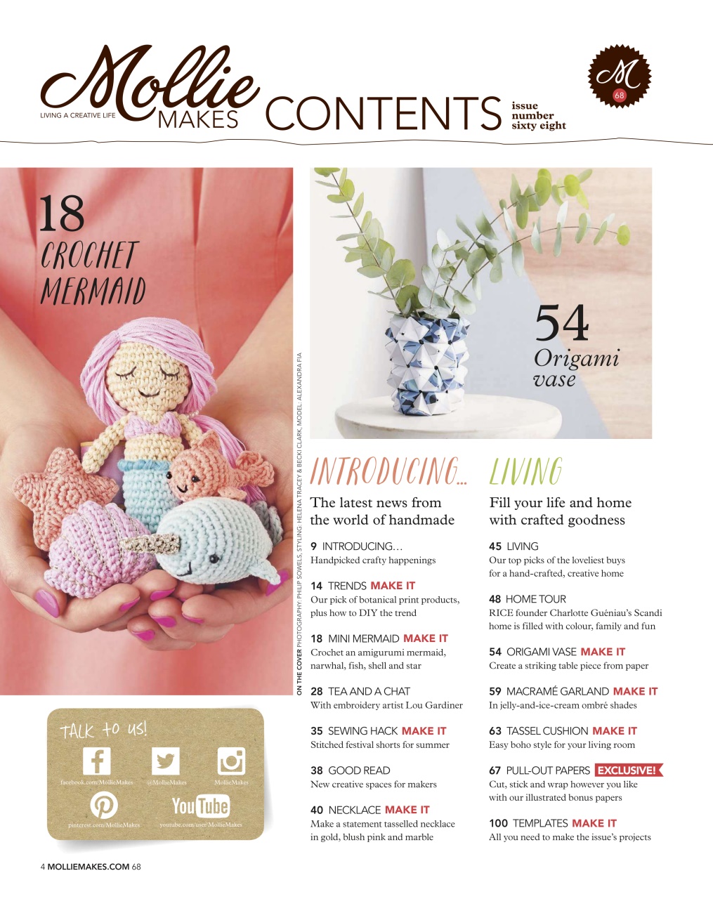 Mollie magazine Preview Pages