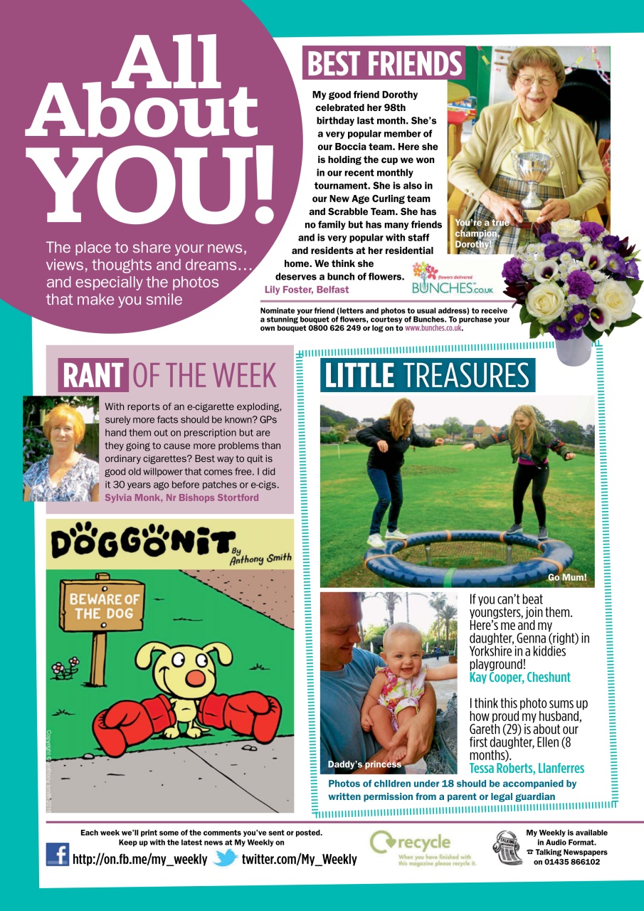 My Weekly Preview Pages