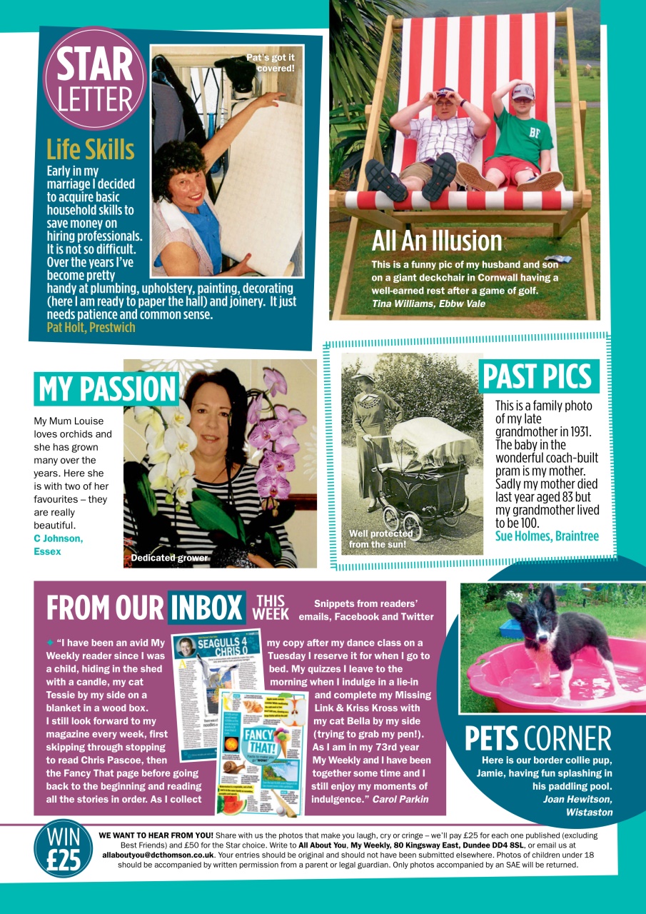 My Weekly Preview Pages