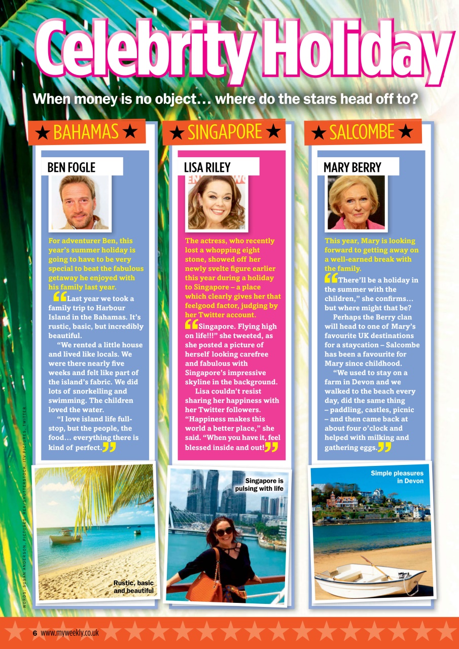 My Weekly Preview Pages