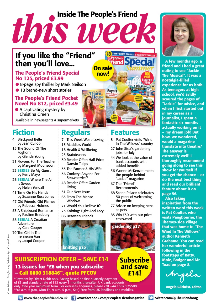 The People’s Friend Preview Pages