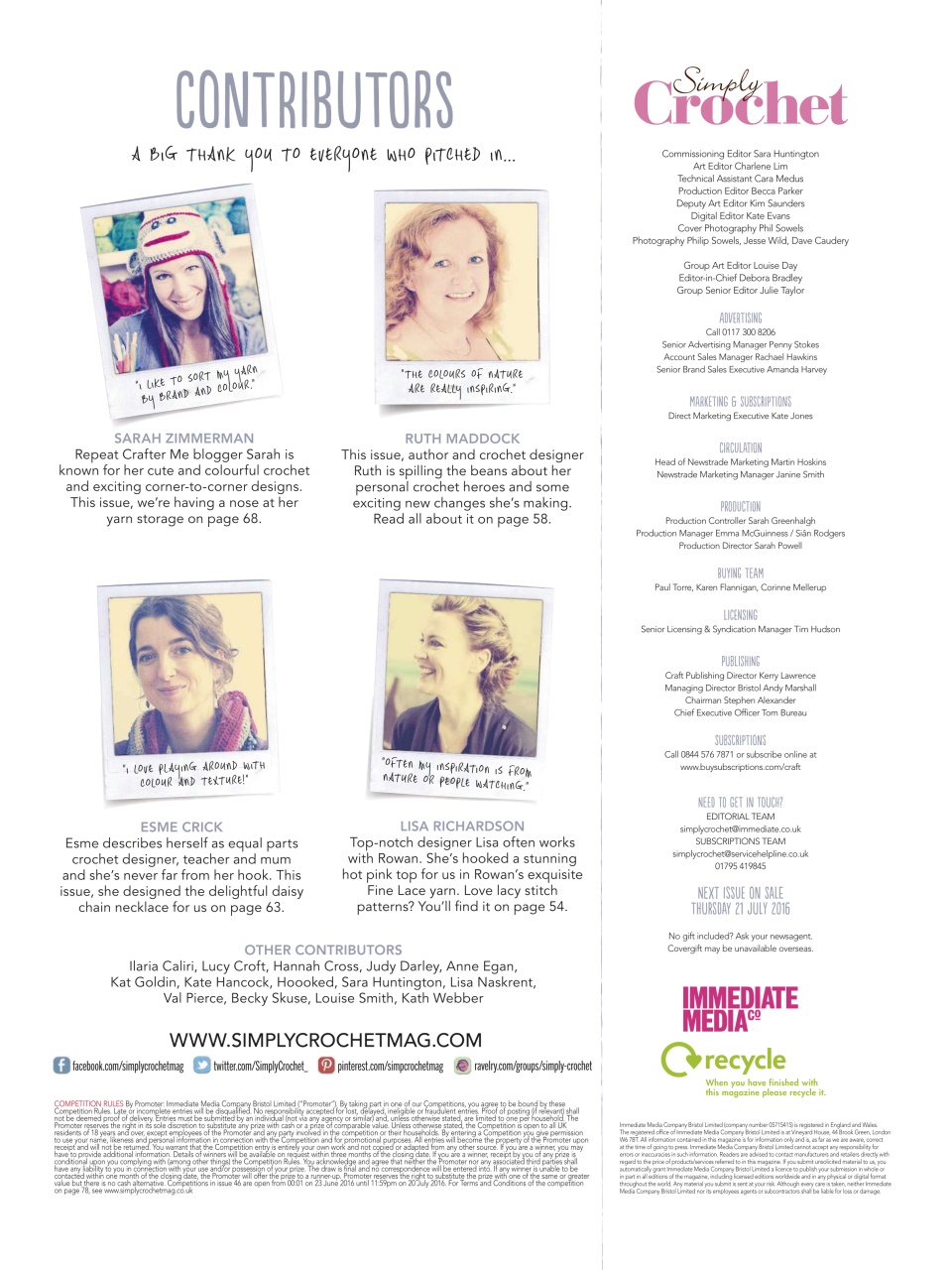 Simply Crochet Preview Pages