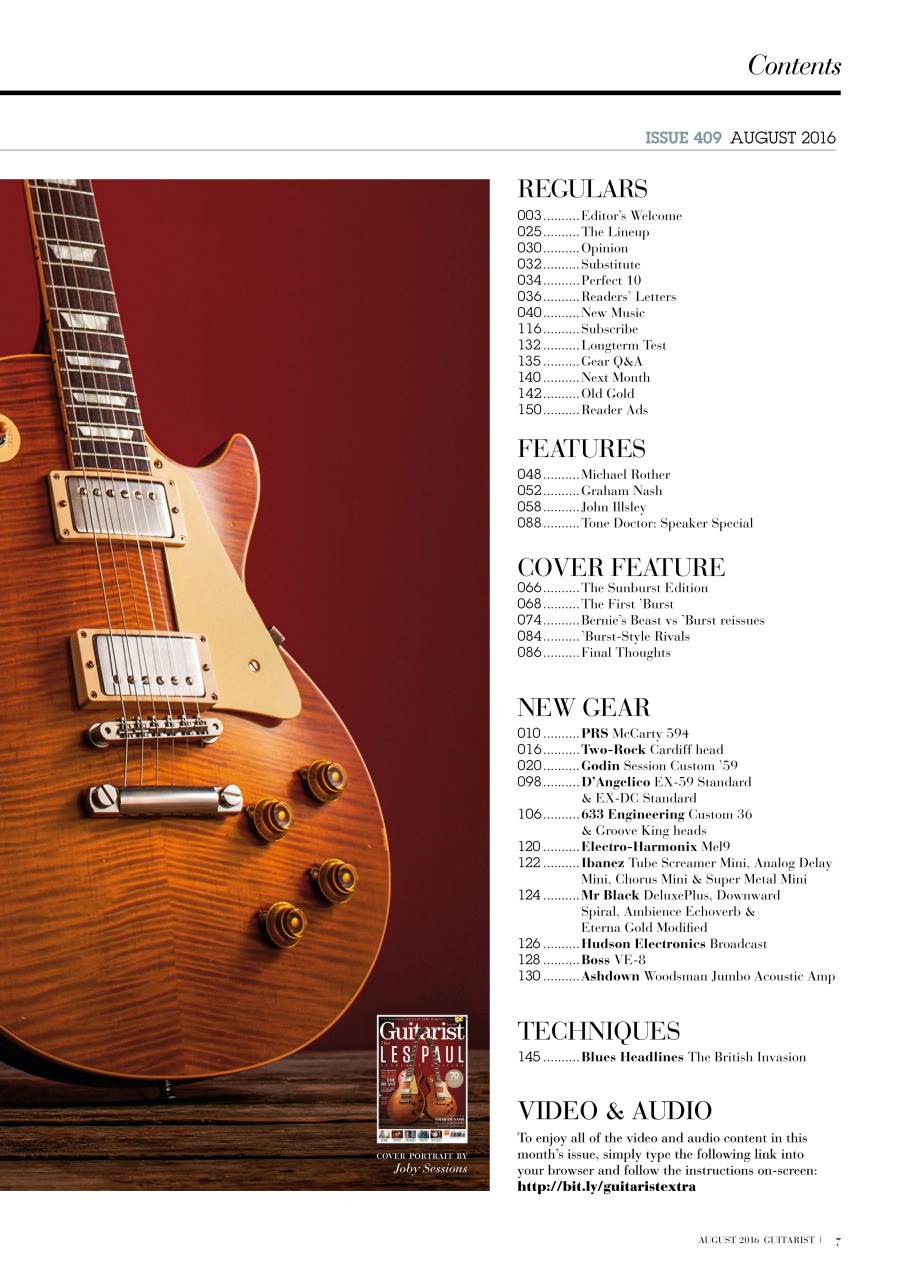 Guitarist Preview Pages