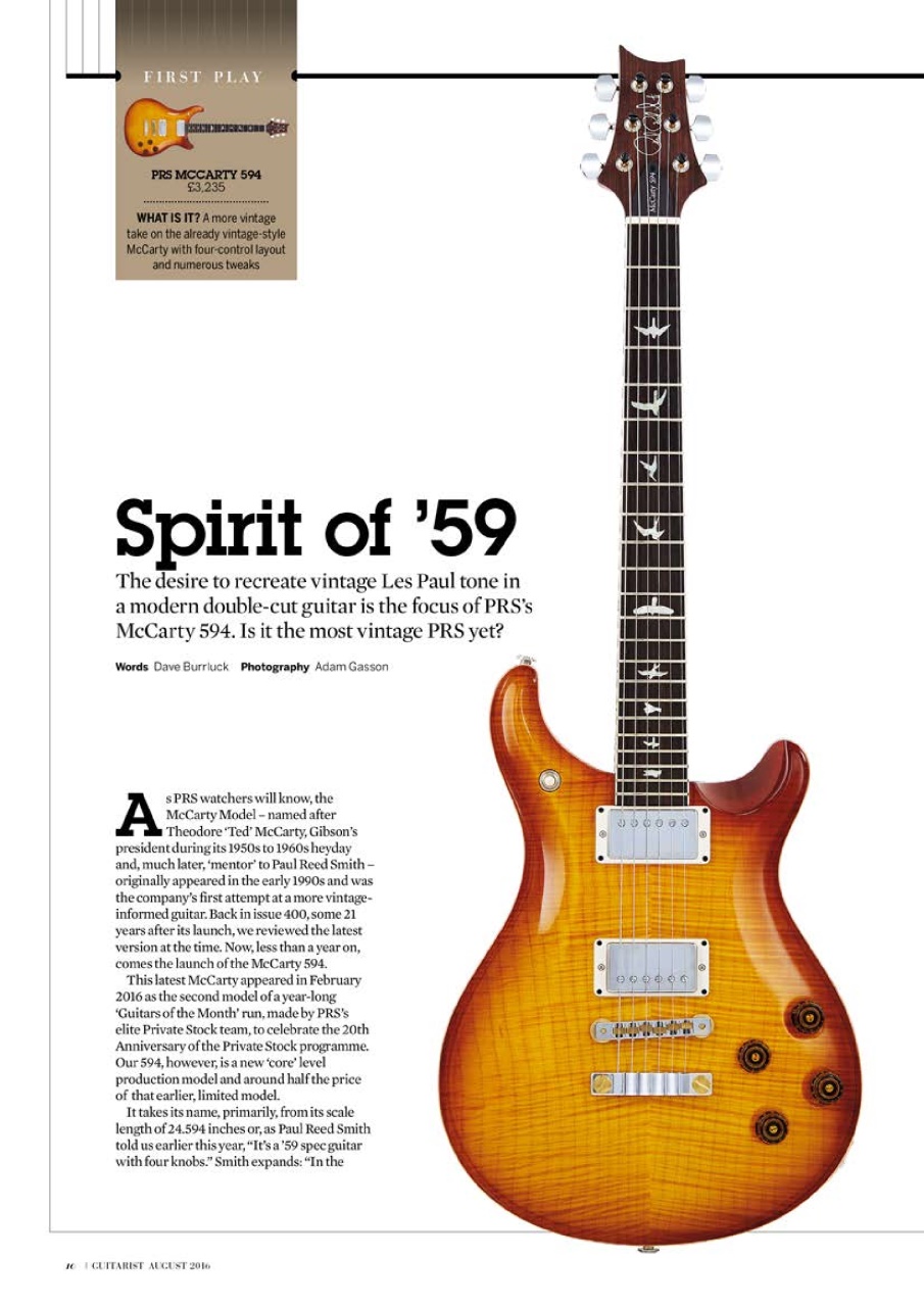 Guitarist Preview Pages