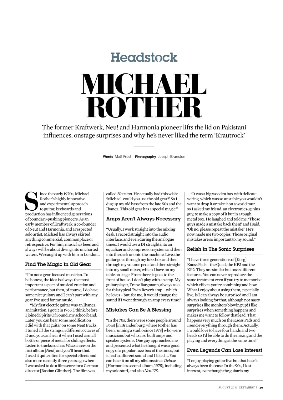 Guitarist Preview Pages