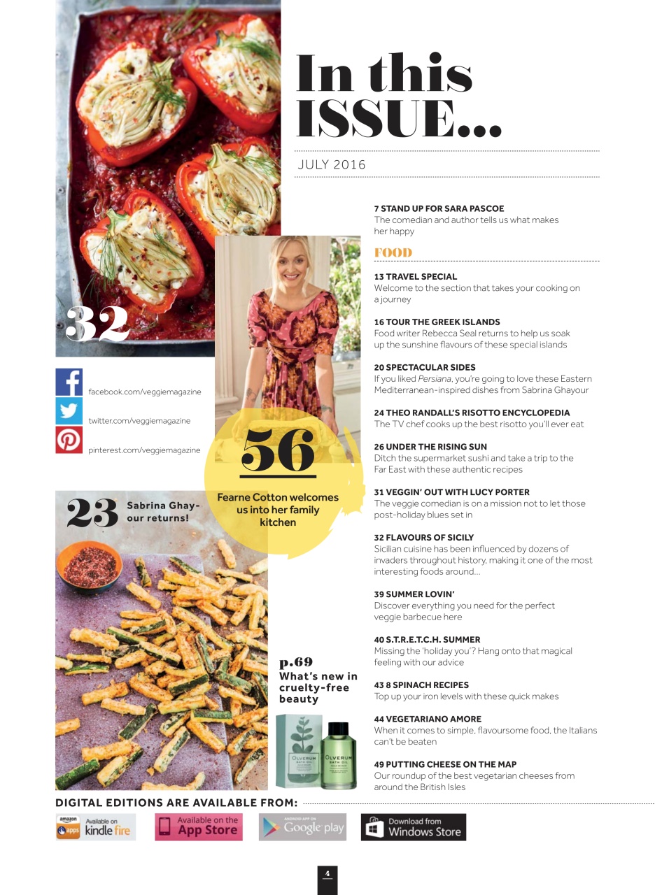 Veggie Magazine Preview Pages