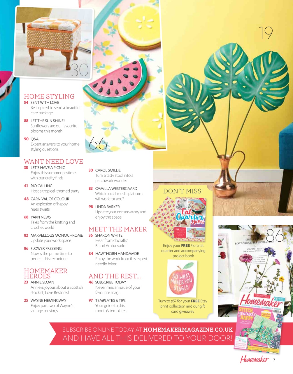 Homemaker Preview Pages