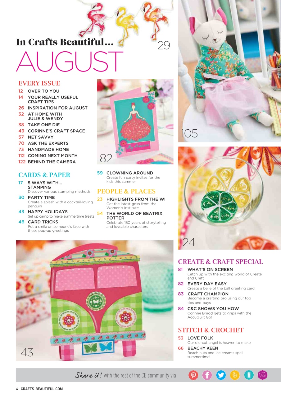 Crafts Beautiful Preview Pages