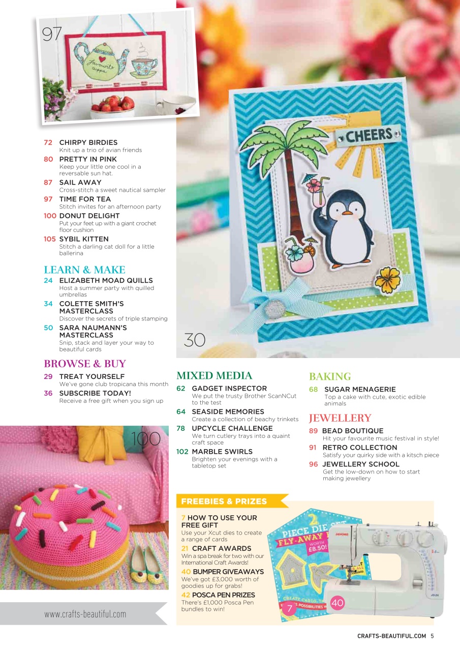 Crafts Beautiful Preview Pages