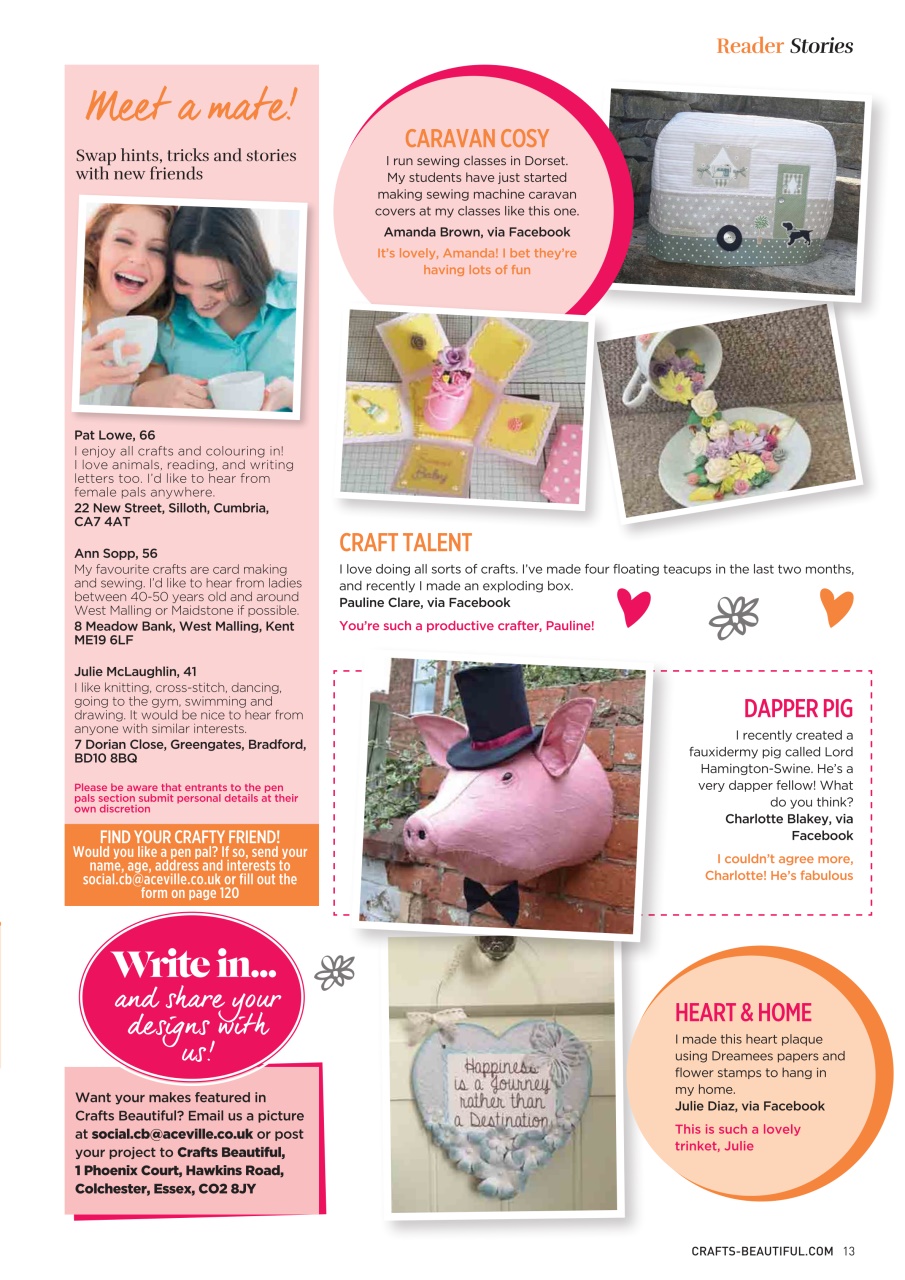 Crafts Beautiful Preview Pages