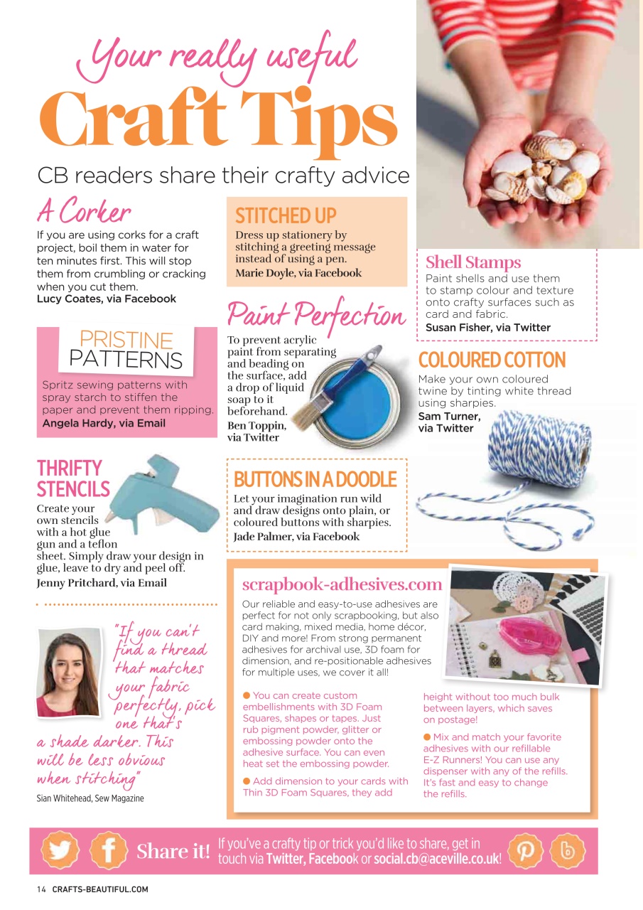 Crafts Beautiful Preview Pages