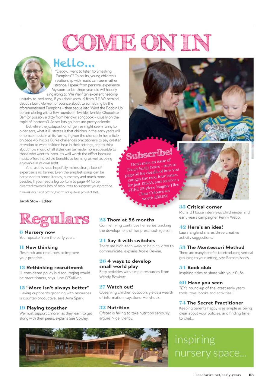 Teach Early Years Preview Pages