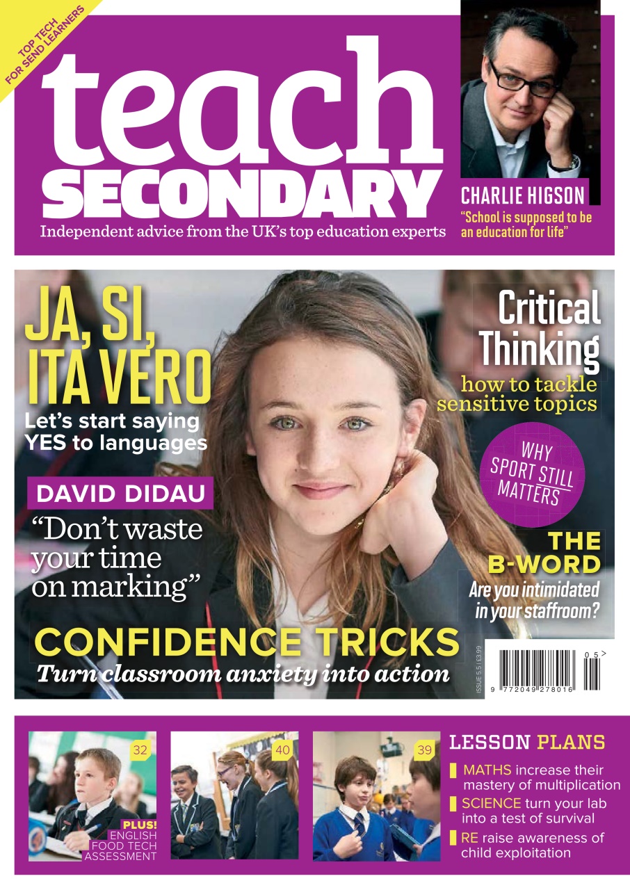 Teach Secondary Preview Pages