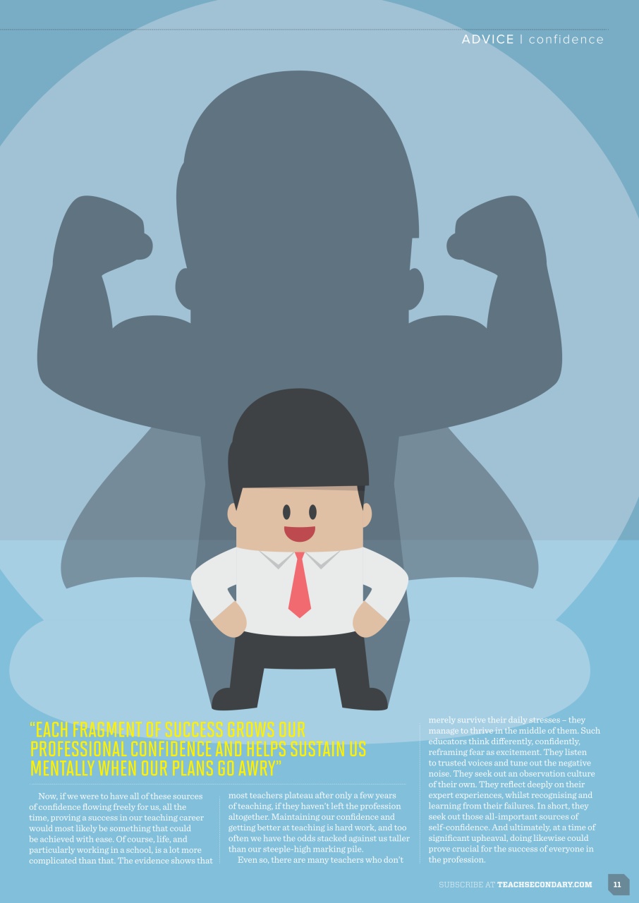 Teach Secondary Preview Pages