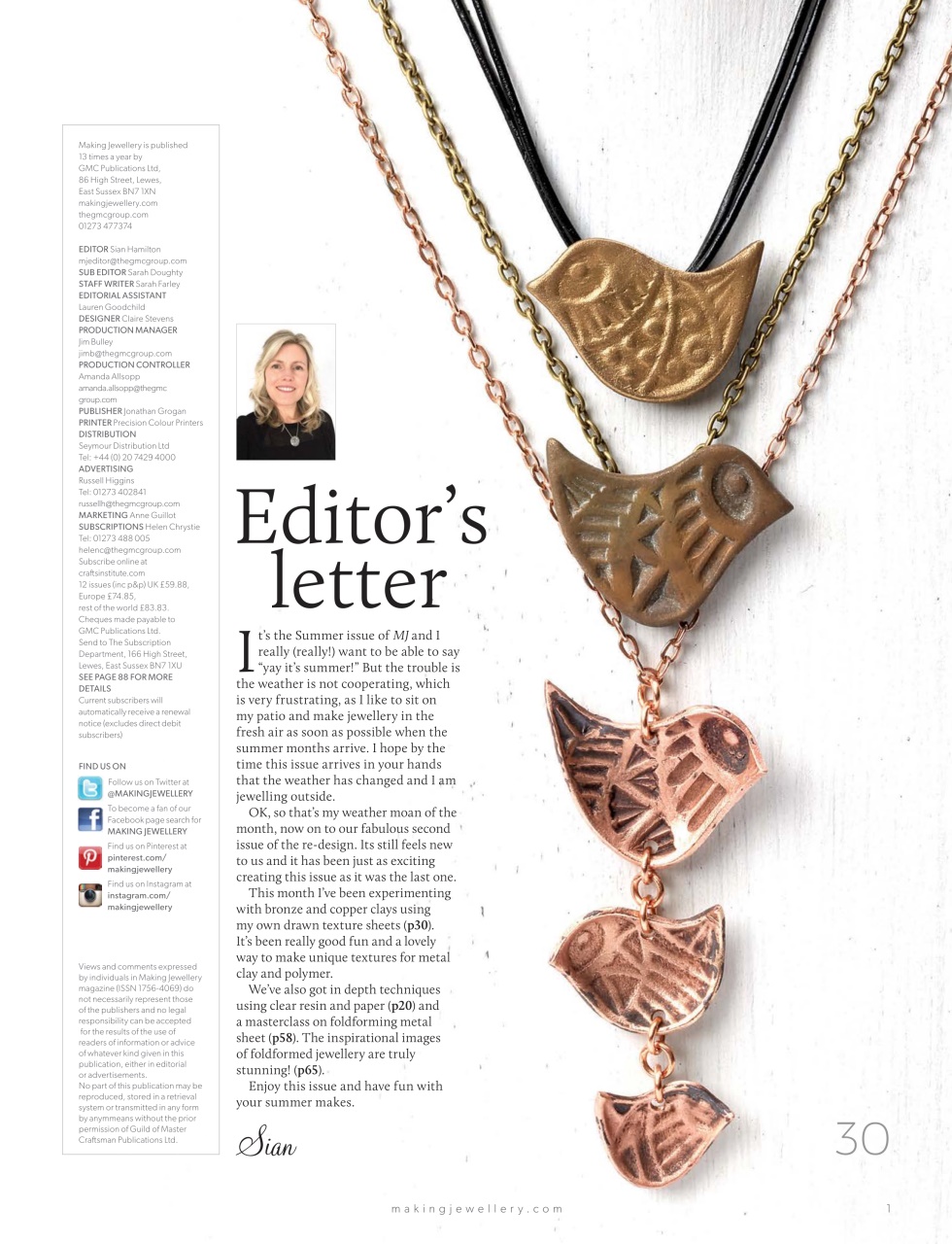 Making Jewellery Preview Pages