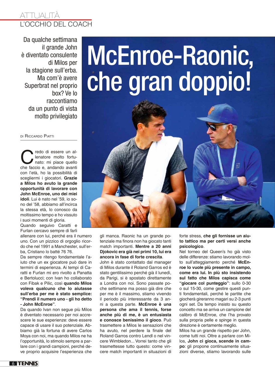 Il Tennis Italiano Preview Pages