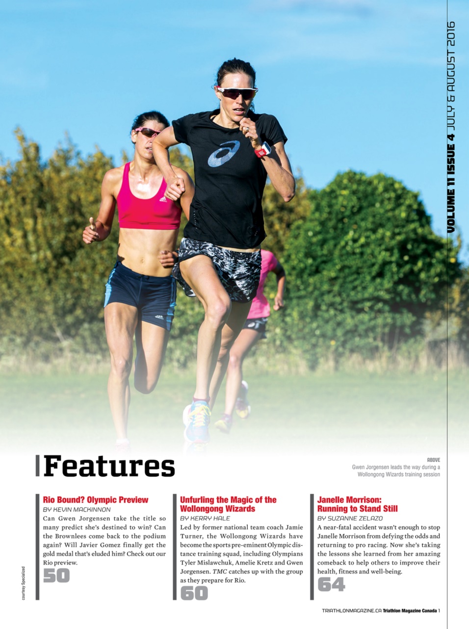 Triathlon Magazine Canada Preview Pages