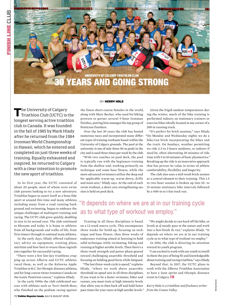 Triathlon Magazine Canada Preview Pages