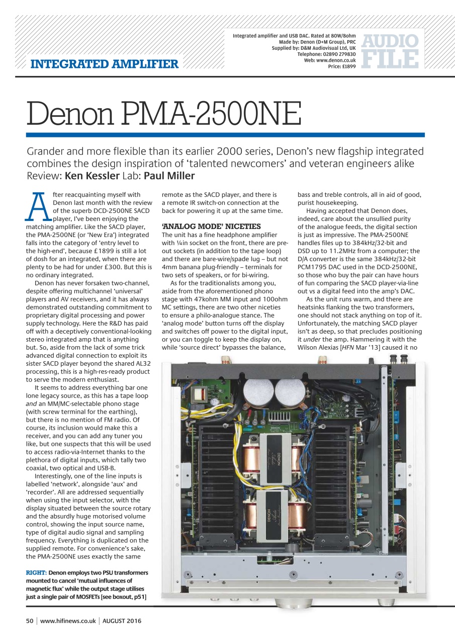 Hi-Fi News Preview Pages