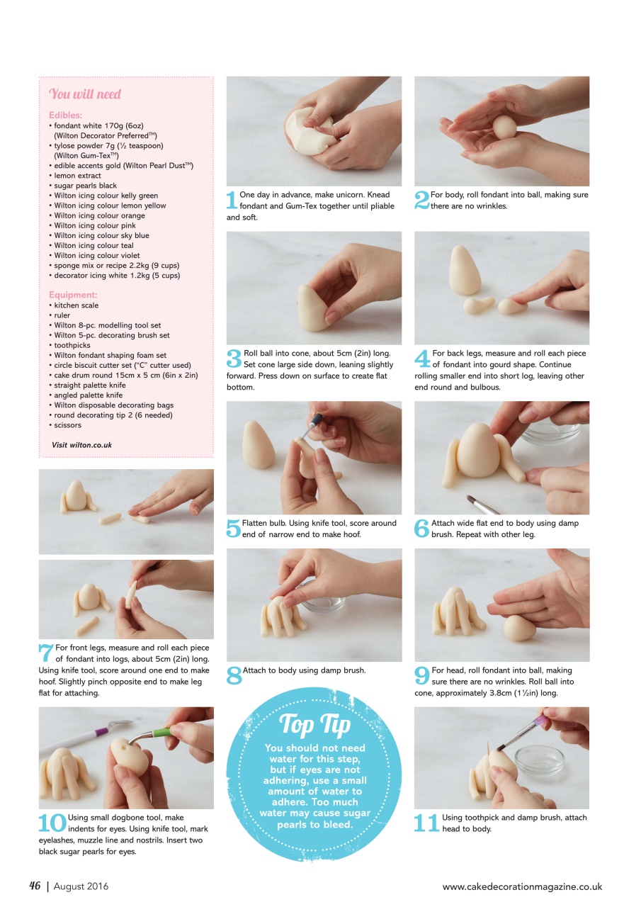 Cake Decoration & Sugarcraft Magazine Preview Pages