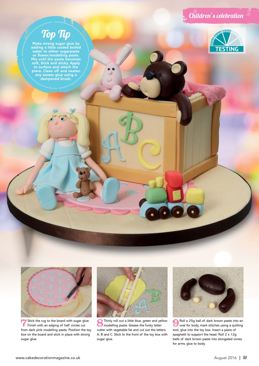 Cake Decoration & Sugarcraft Magazine Preview Pages