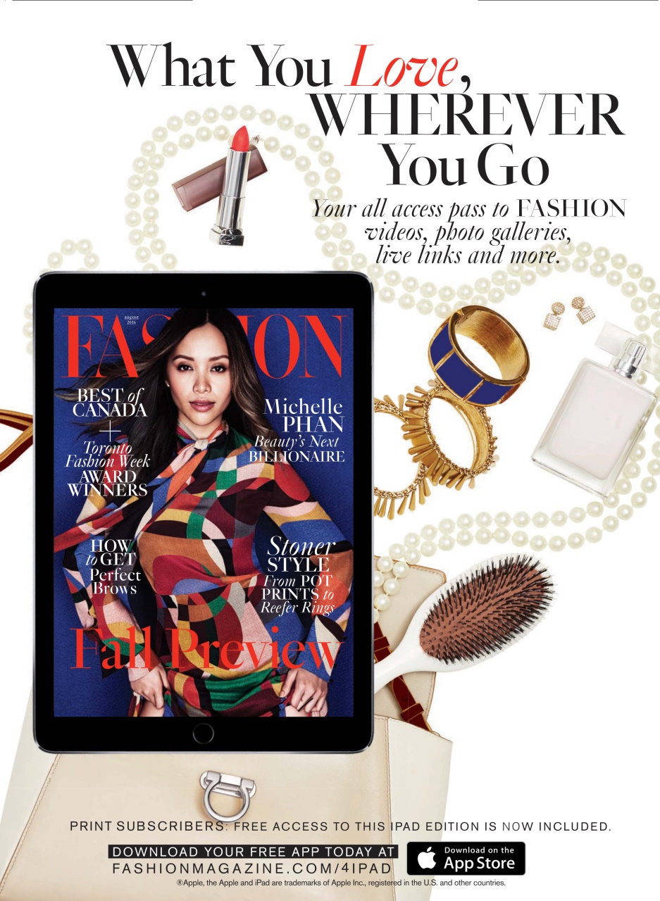 Fashion Magazine Preview Pages