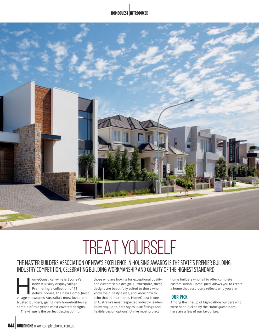 Build Home Preview Pages