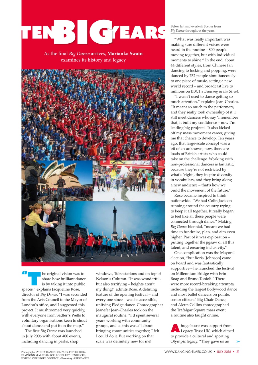 Dancing Times Preview Pages