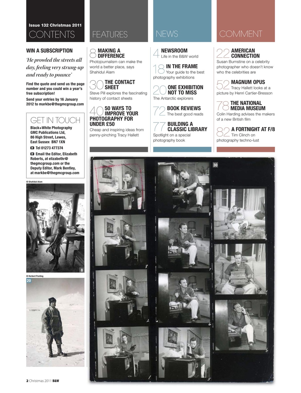 Black+White Photography Preview Pages