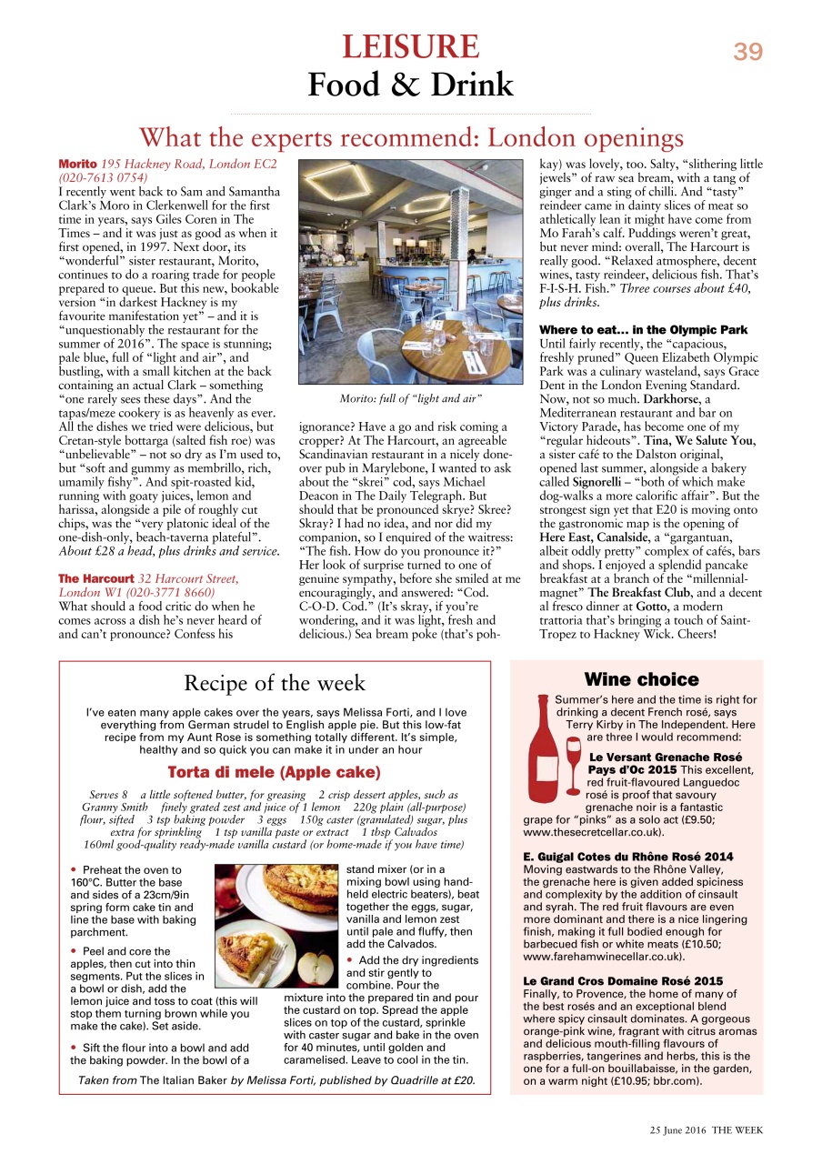 The Week Preview Pages