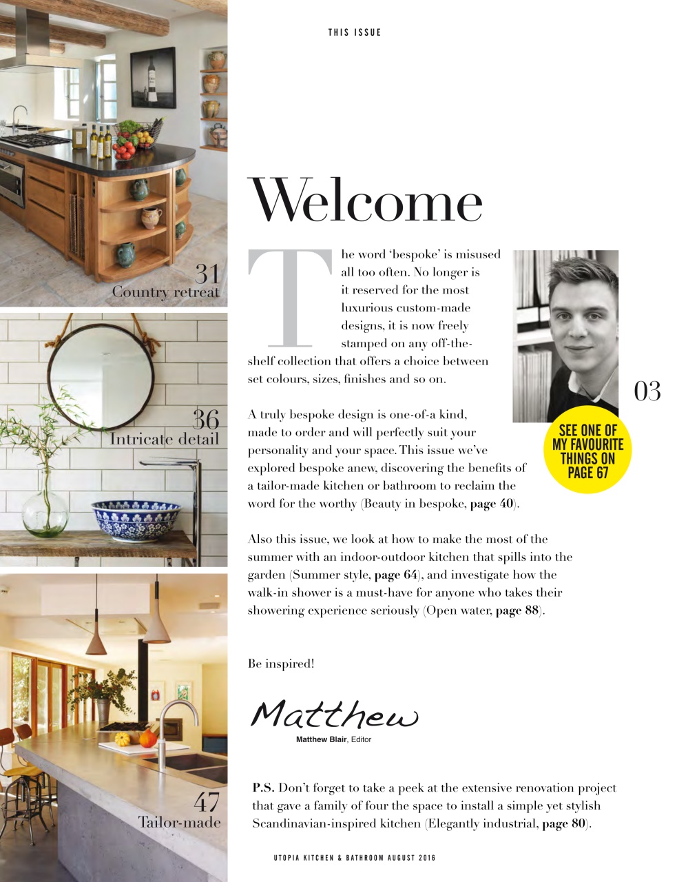 Utopia Kitchen & Bathroom Preview Pages