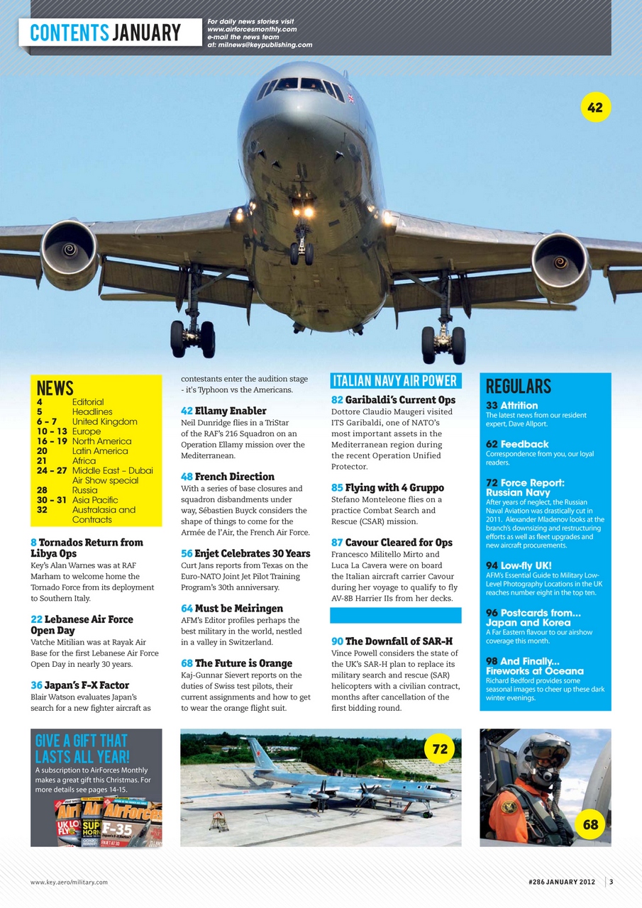 AirForces Monthly Preview Pages