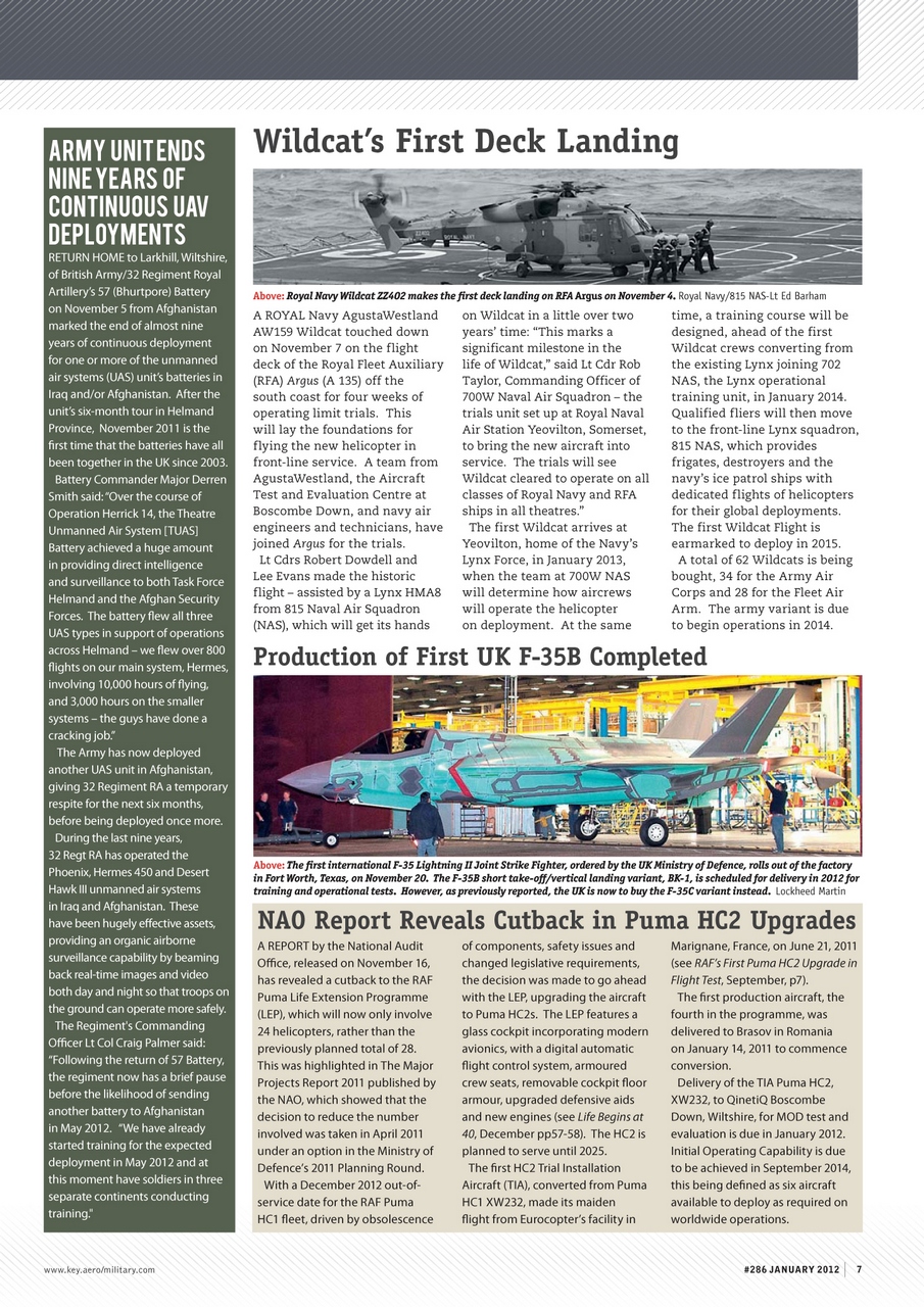 AirForces Monthly Preview Pages