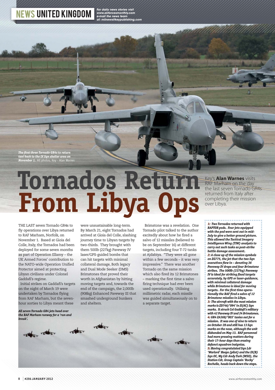 AirForces Monthly Preview Pages