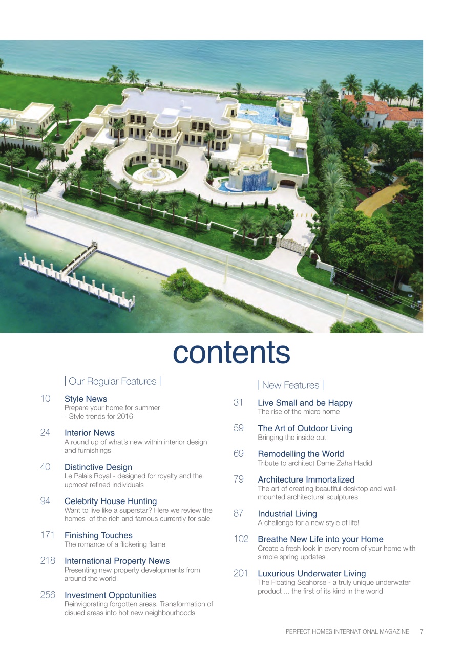 Perfect Homes Preview Pages