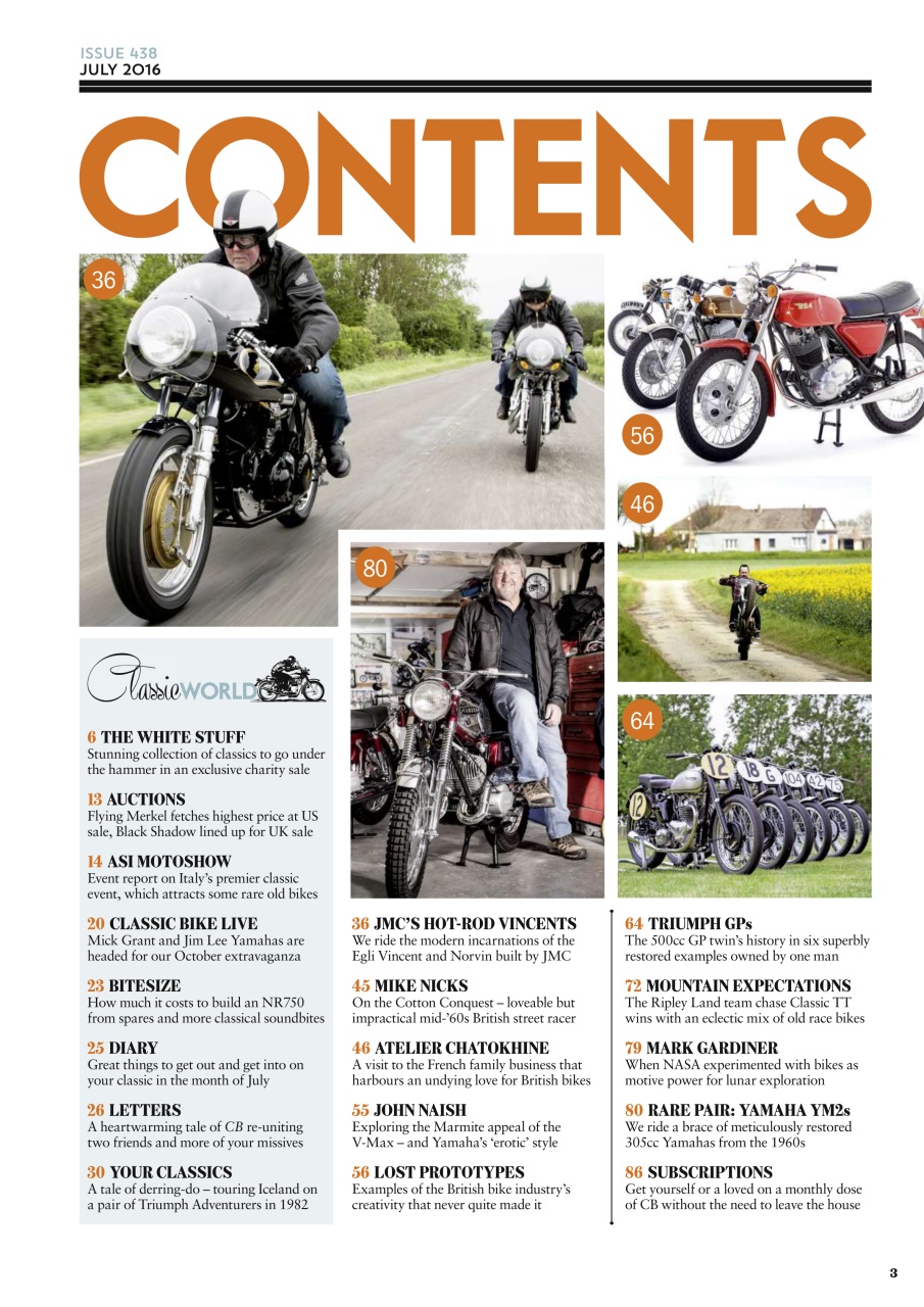 Classic Bike Preview Pages