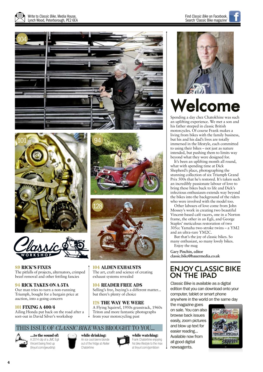 Classic Bike Preview Pages