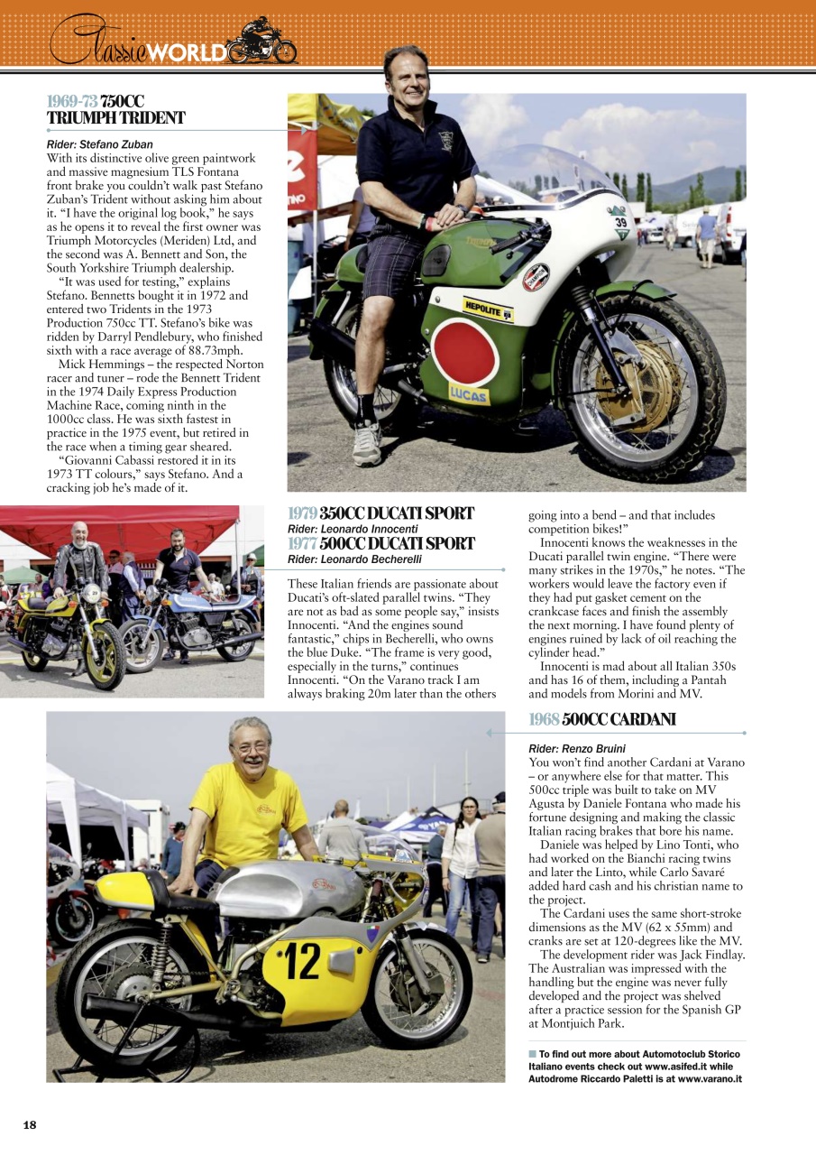 Classic Bike Preview Pages