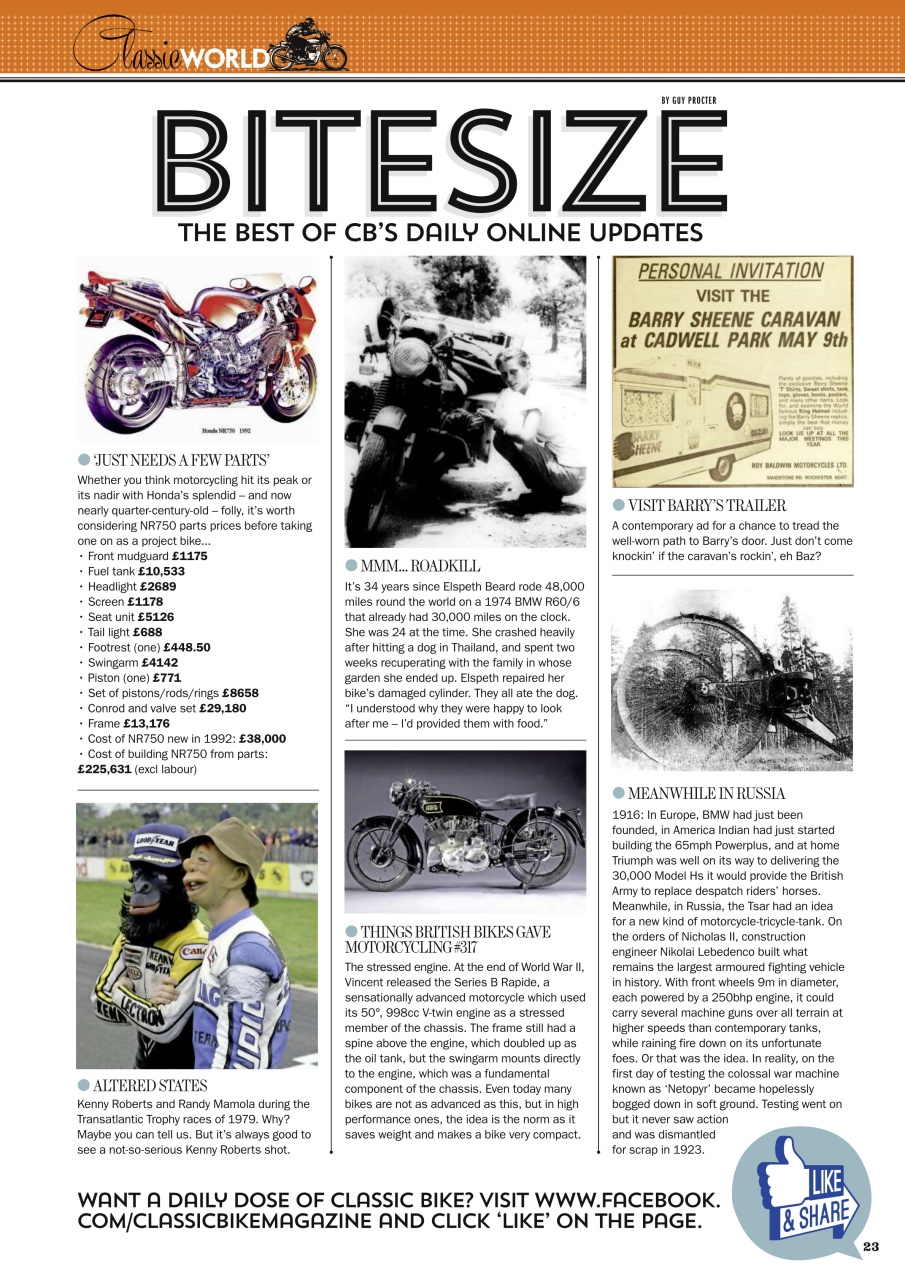 Classic Bike Preview Pages