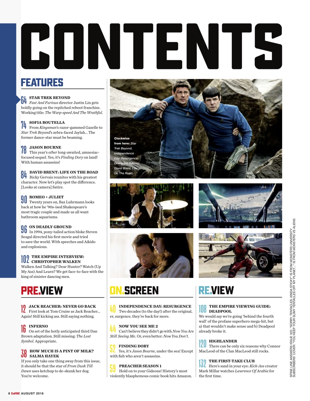 Empire Preview Pages