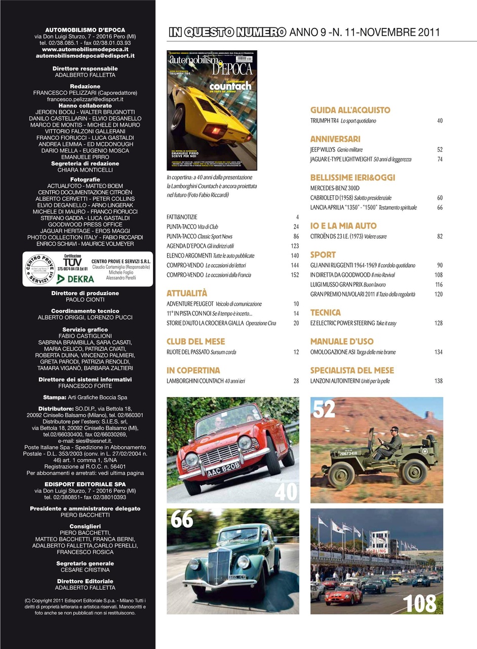 Automobilismo d'Epoca Preview Pages