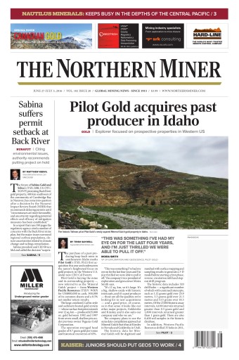 The Northern Miner issue 