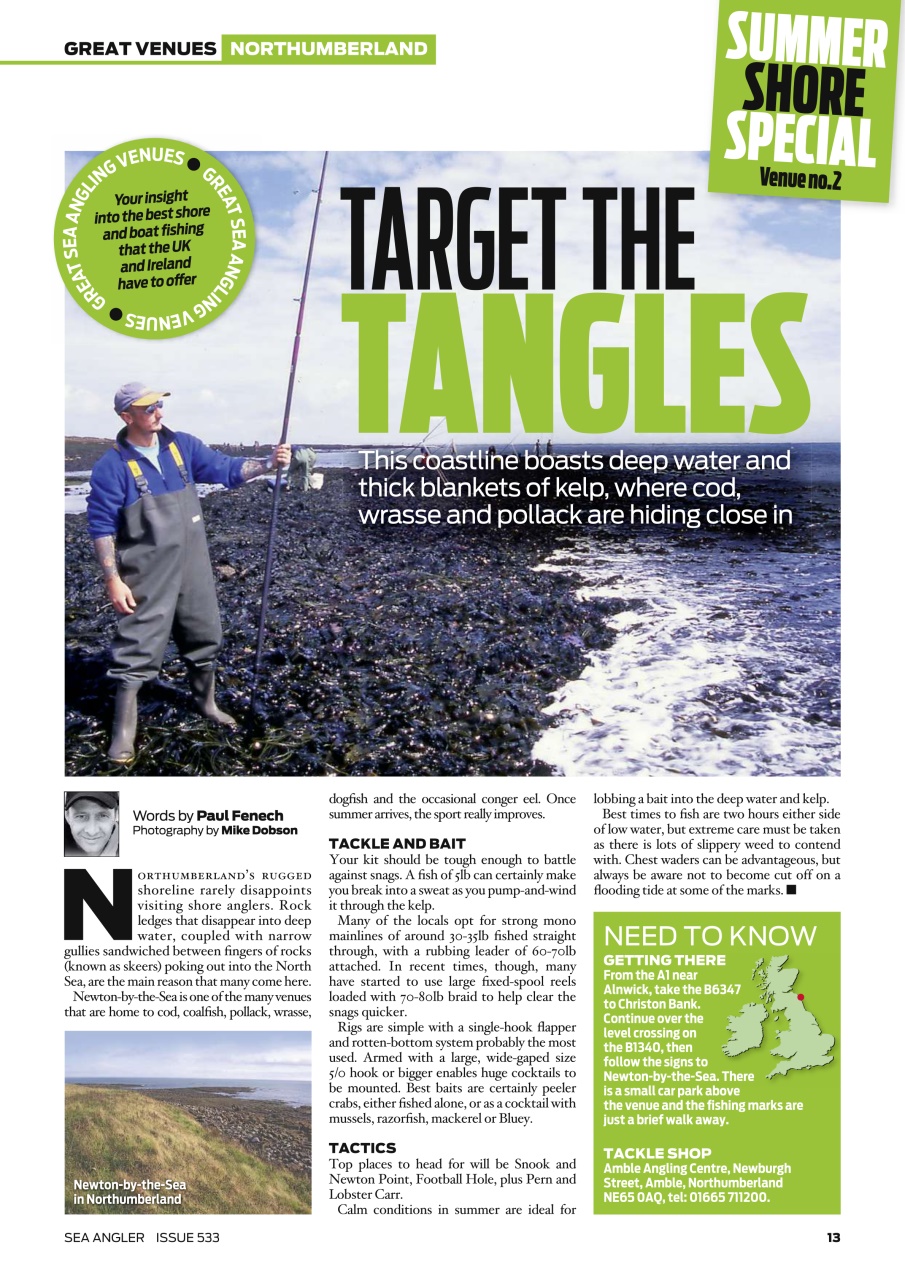 Sea Angler Preview Pages