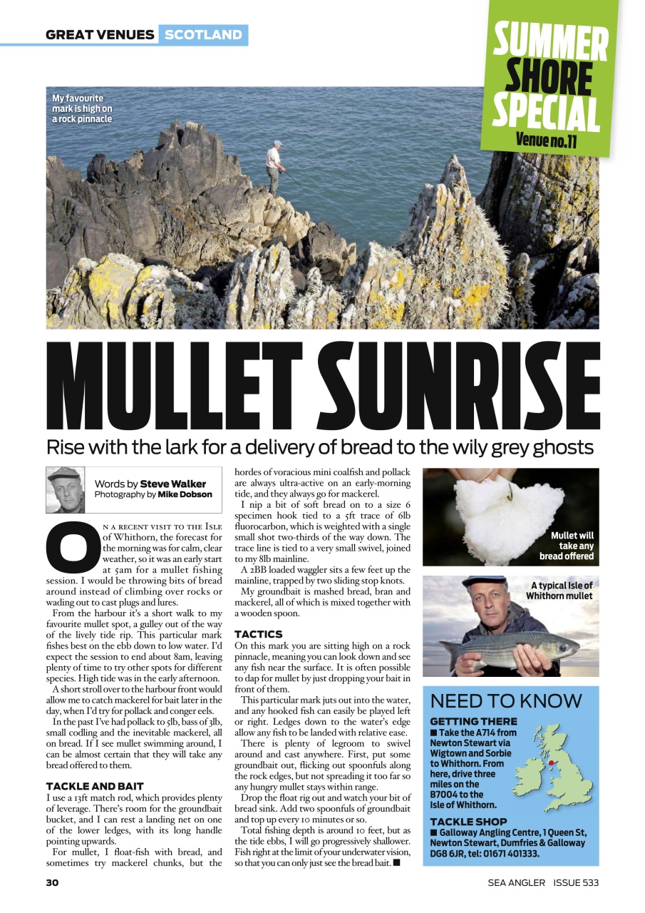 Sea Angler Preview Pages