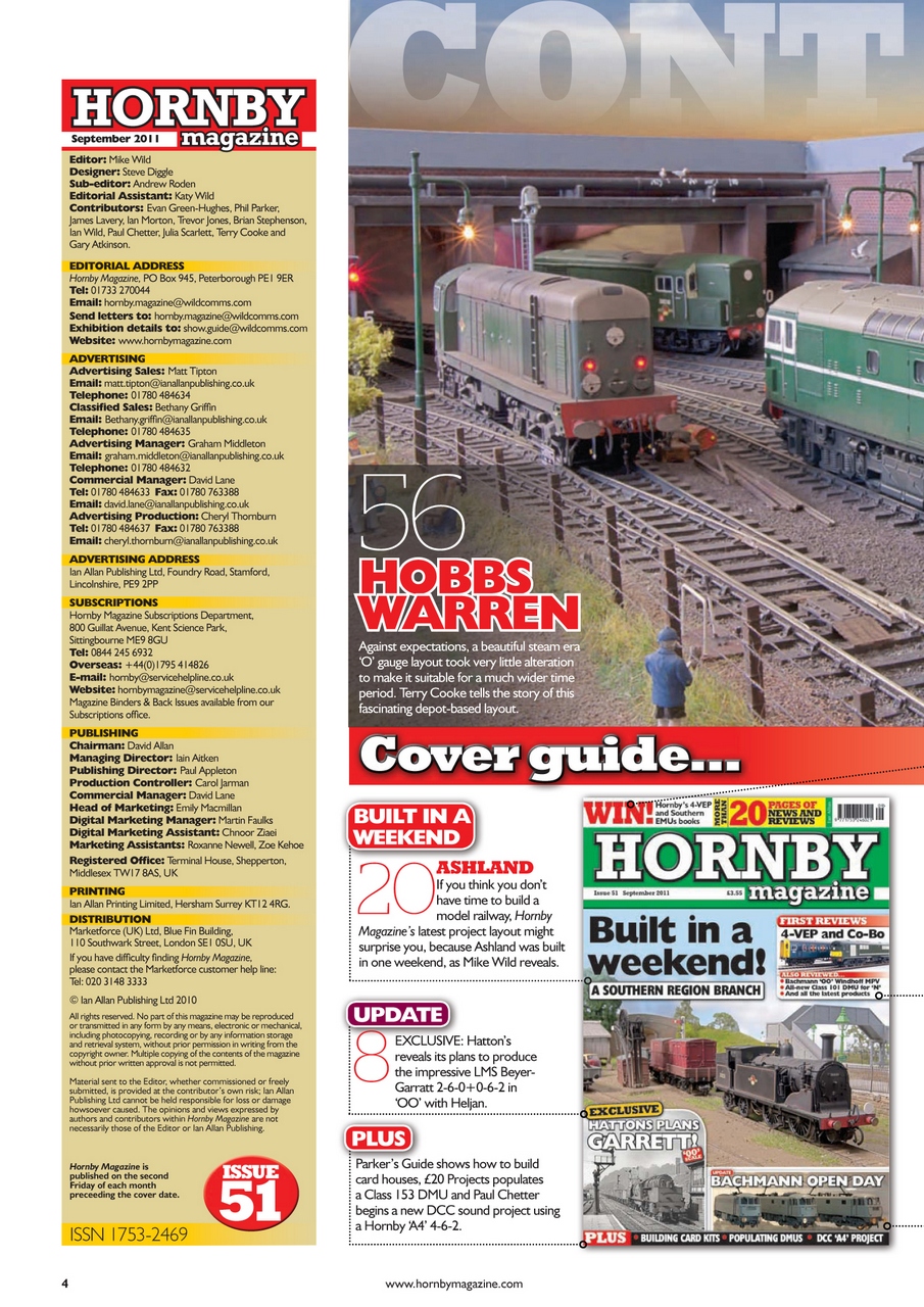 Hornby Magazine Preview Pages