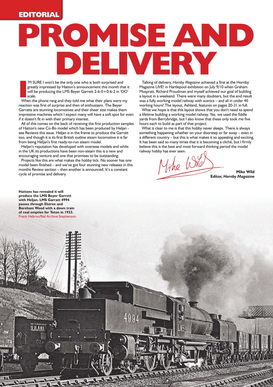 Hornby Magazine Preview Pages